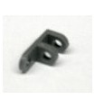 Support fixe double plastique gris