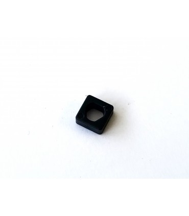 Gray 3-point plastic lock nut