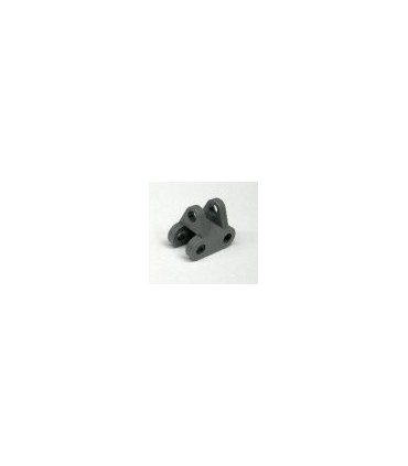 Support mobile double plastique gris