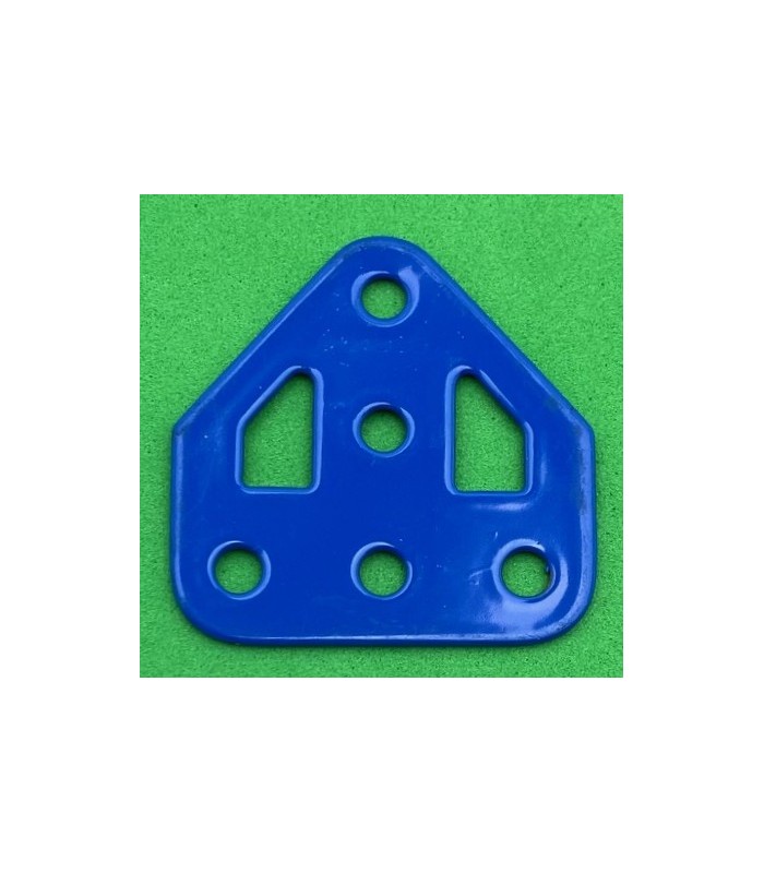 Embase triangulée plate bleu Embase triangulée plate bleu
