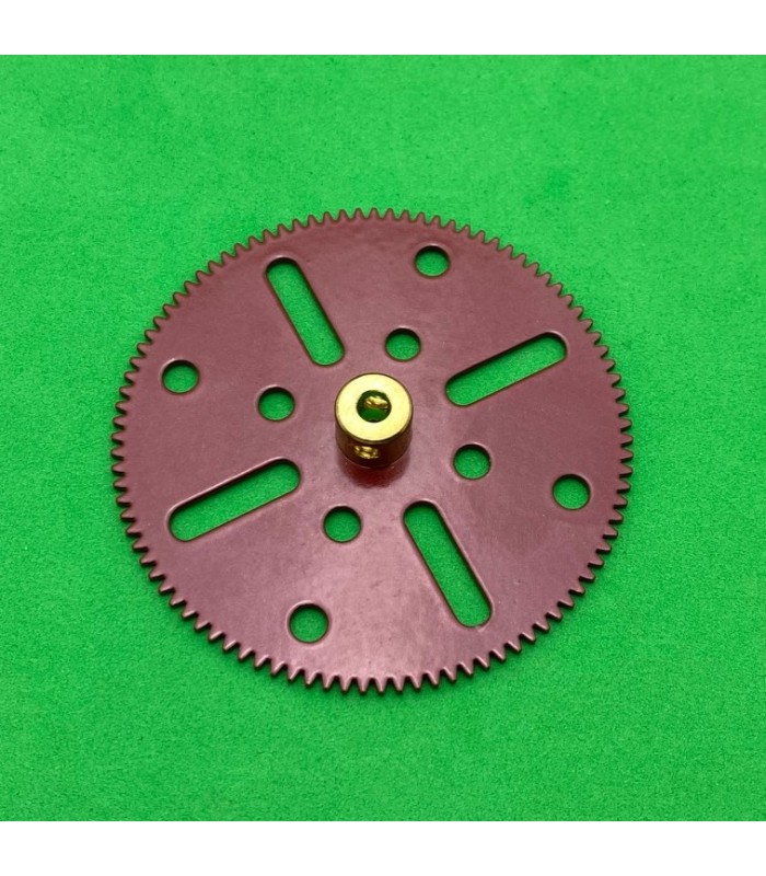 Gear wheel 95 th garnet red Gear wheel 95 th garnet red