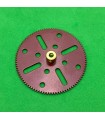 Gear wheel 95 th garnet red
