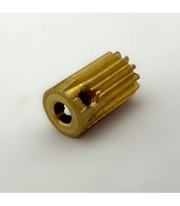Pinion 13 th L9.5mm brass second hand