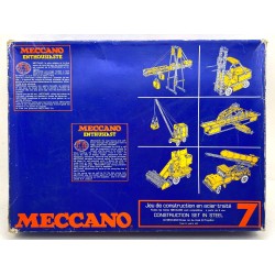 French 7 Meccano enthusiast Box from 1985