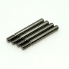 Threaded pin 35,7mm stainless steel without nut (pack of 4) Threaded pin 35,7mm stainless steel without nut (pack of 4)