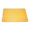 Flat plate 7x11 h yellow/orange Flat plate 7x11 h yellow/orange
