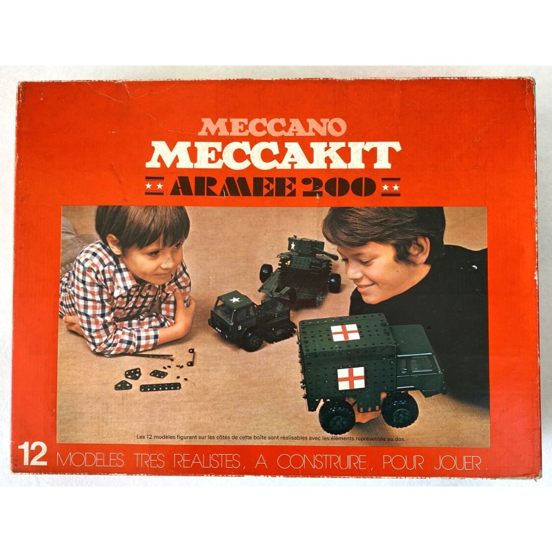 Meccakit Army 200 set from 70's Meccakit Army 200 set from 70's
