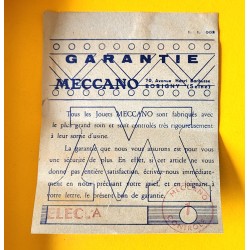 A-type French Meccano electric set