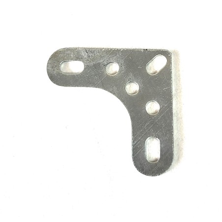 Grand gousset trous oblongs ZN de second main