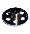 Roue barillet 25 mm 6 trous