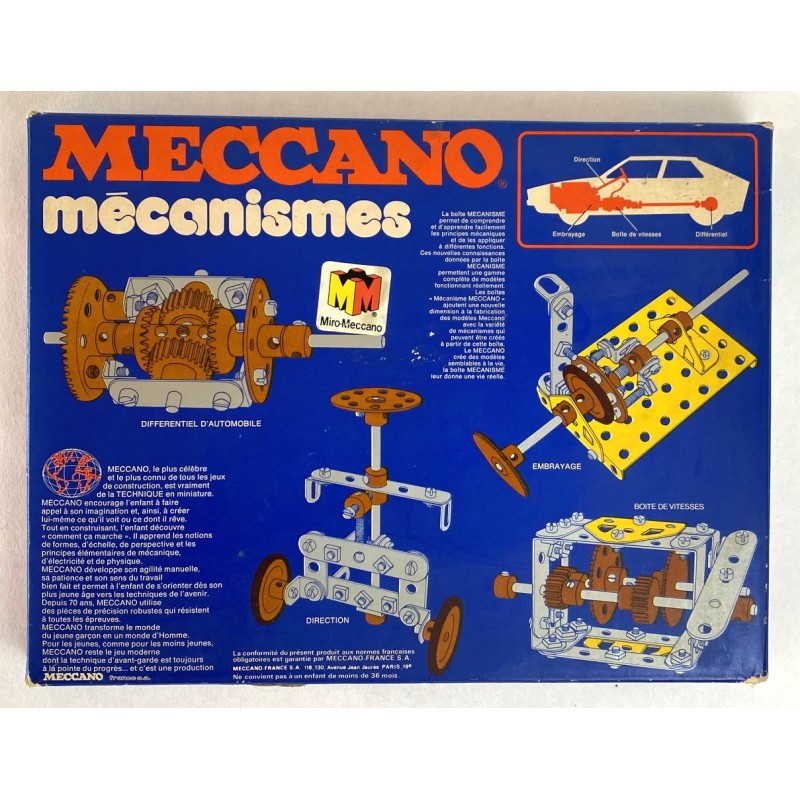 French Mechanism Box from the 1980's French Mechanism Box from the 1980's