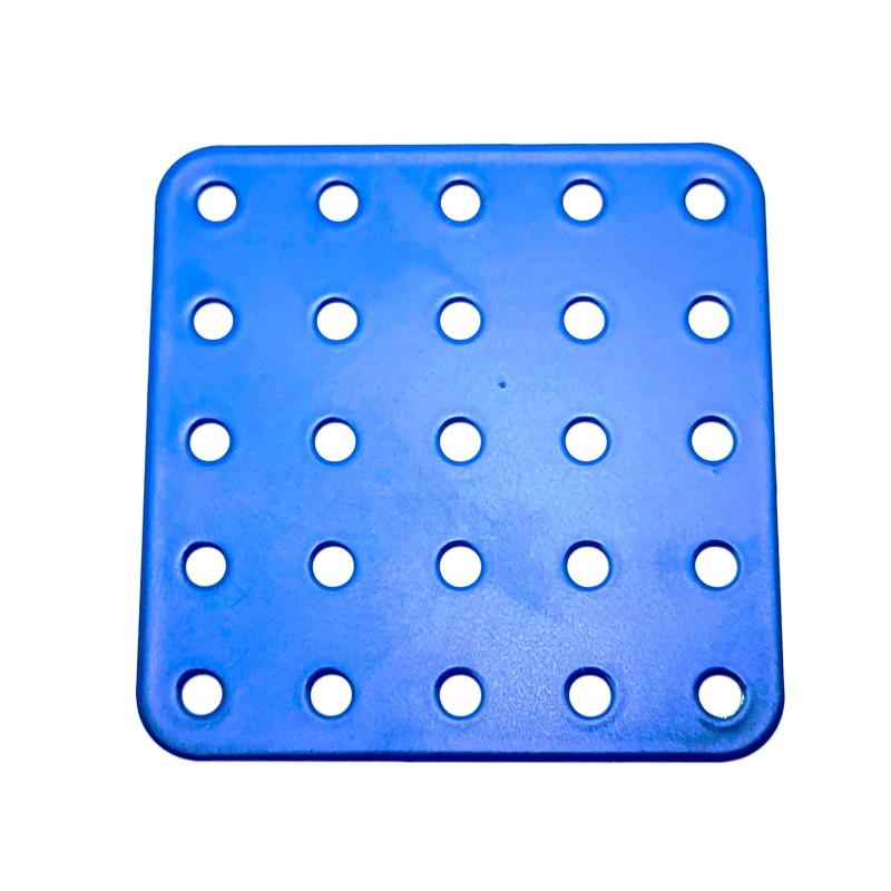 Plaque rigide 5x5 trous bleu Plaque rigide 5x5 trous bleu