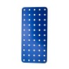Plaque rigide 11x5 trous bleu