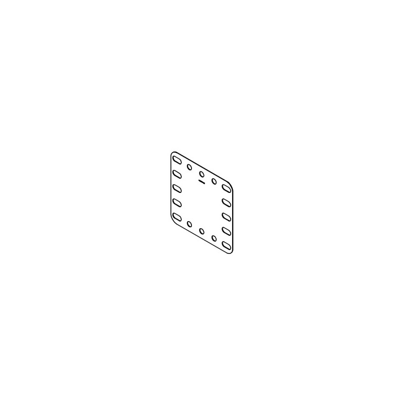 Plaque flexible 5x5tr (60x60mm) en plastique transparent Plaque flexible 5x5tr (60x60mm) en plastique transparent