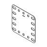 Plaque flexible 5x5tr (60x60mm) en plastique transparent Plaque flexible 5x5tr (60x60mm) en plastique transparent