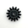 universal gear wheel hole 3 sections, 14 teeth black universal gear wheel hole 3 sections, 14 teeth black