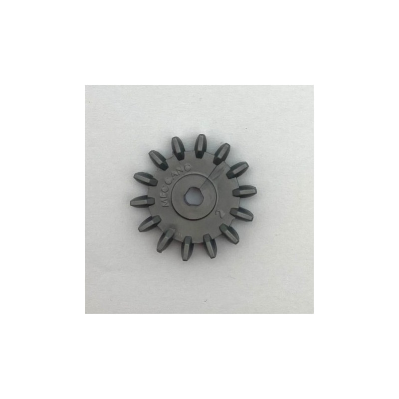 universal gear wheel hole 3 sections, 14 teeth aluminum grey universal gear wheel hole 3 sections, 14 teeth aluminum grey