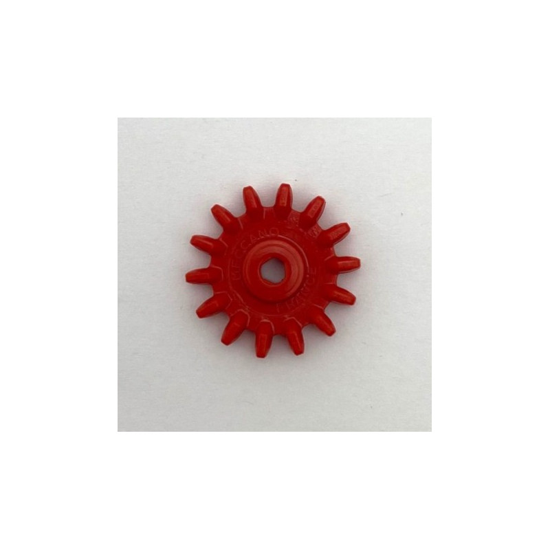 universal gear wheel hole 3 sections, 14 teeth red universal gear wheel hole 3 sections, 14 teeth red