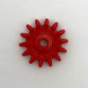 universal gear wheel hole 3 sections, 14 teeth red universal gear wheel hole 3 sections, 14 teeth red