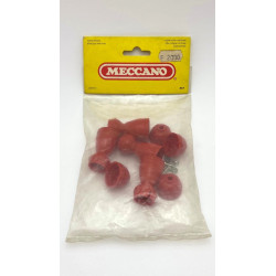rocket motor and cap red (bag of 4)