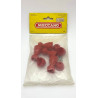 rocket motor and cap red (bag of 4) rocket motor and cap red (bag of 4)
