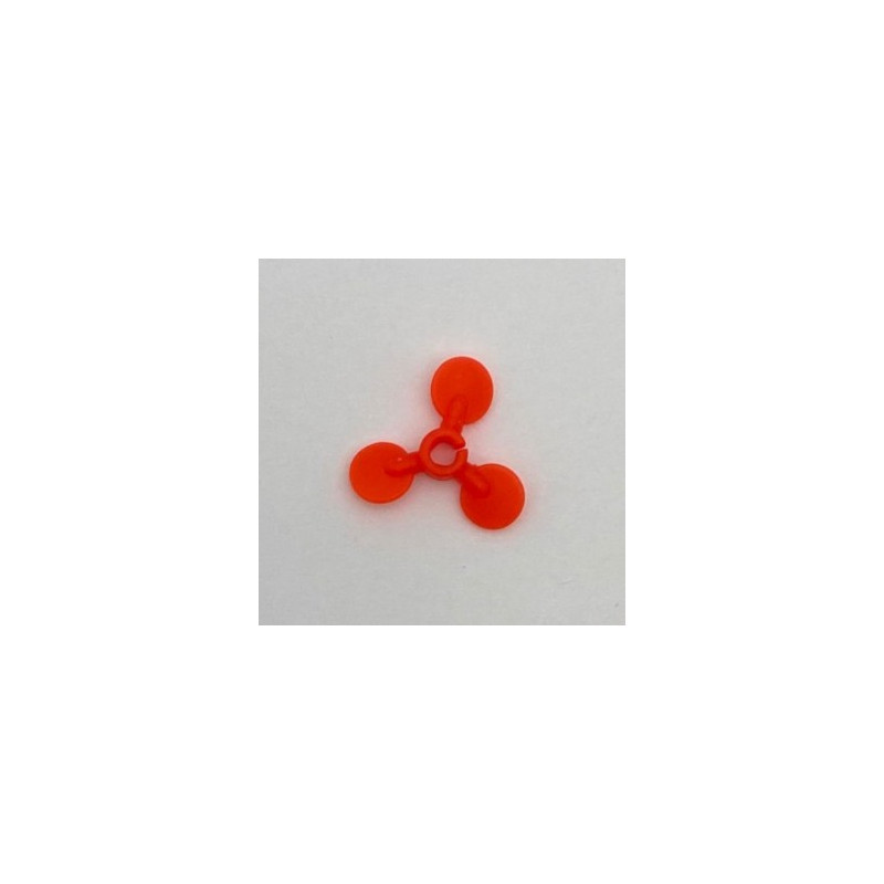 Hélice fendue orange fluo