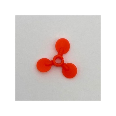 Split propeller neon orange