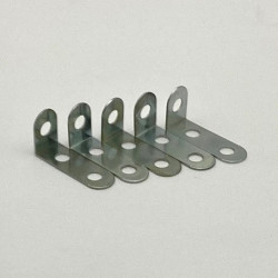 Equerre étroite 26 x 12 mm zn de seconde main (lot de 5)