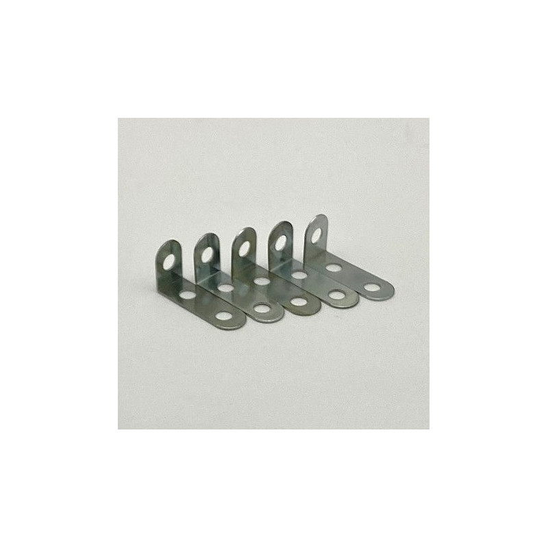 Equerre étroite 26 x 12 mm zn de seconde main (lot de 5)