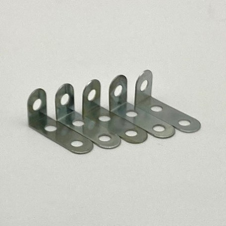 Equerre étroite 26 x 12 mm zn de seconde main (lot de 5)