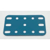 Plaque flexible métal 3x5tr (40x60mm) bleu sarcelle de seconde main