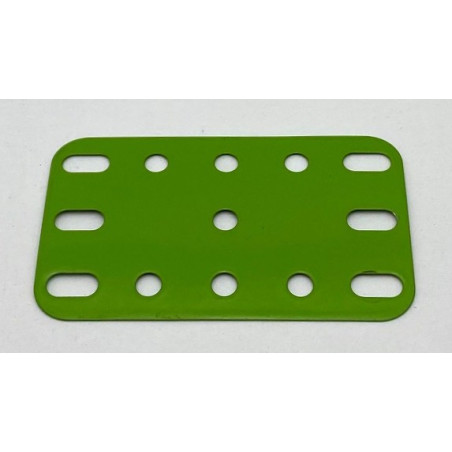 Metal flexible plate 3x5h (40x60mm) green second hand