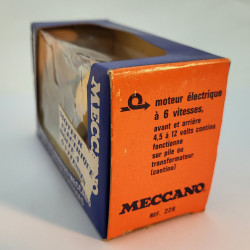 Meccano 6-speed electric motor in its original box