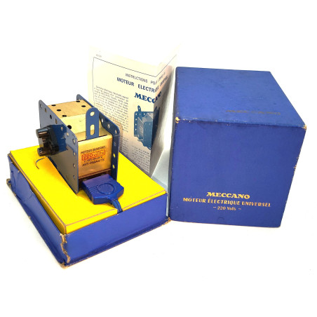 French Meccano 220V universal motor