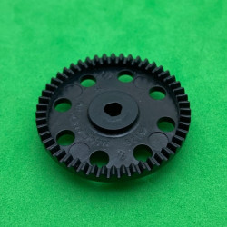 Roue de champ 50 dents plastique noir 3 pans