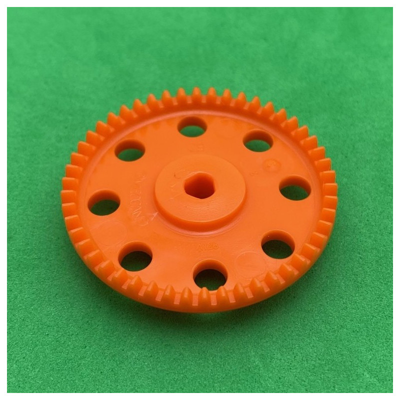 Roue de champ 50 dents orange 3 pans