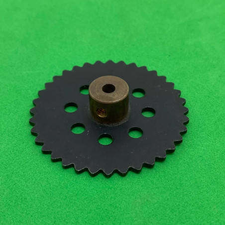 Sprocket wheel 36 th ø 50 mm matte black