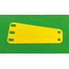 Plaque flexible trapèze 3x2tr jaune F1