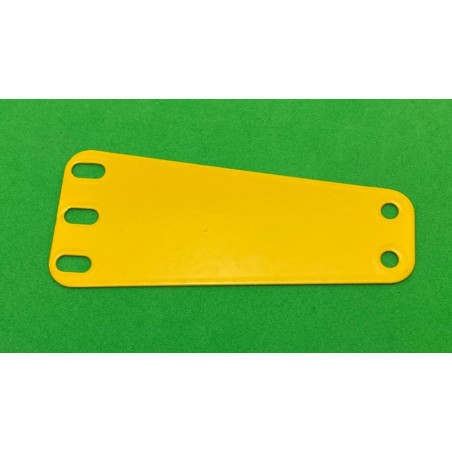 Plaque flexible trapèze 3x2tr jaune/orange