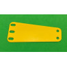 Plaque flexible trapèze 3x2tr jaune/orange