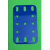 Flexible plastic plate 3x5 h (40x60mm) blue