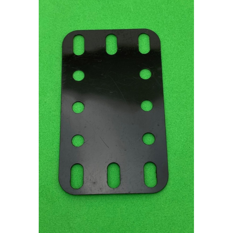 Flexible plastic plate 3x5 h (40x60mm) black