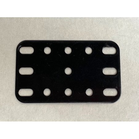 Metal flexible plate 3x5h (40x60mm) black second hand