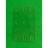 Plaque flexible 3x5tr (40x60mm) en plastique transparent