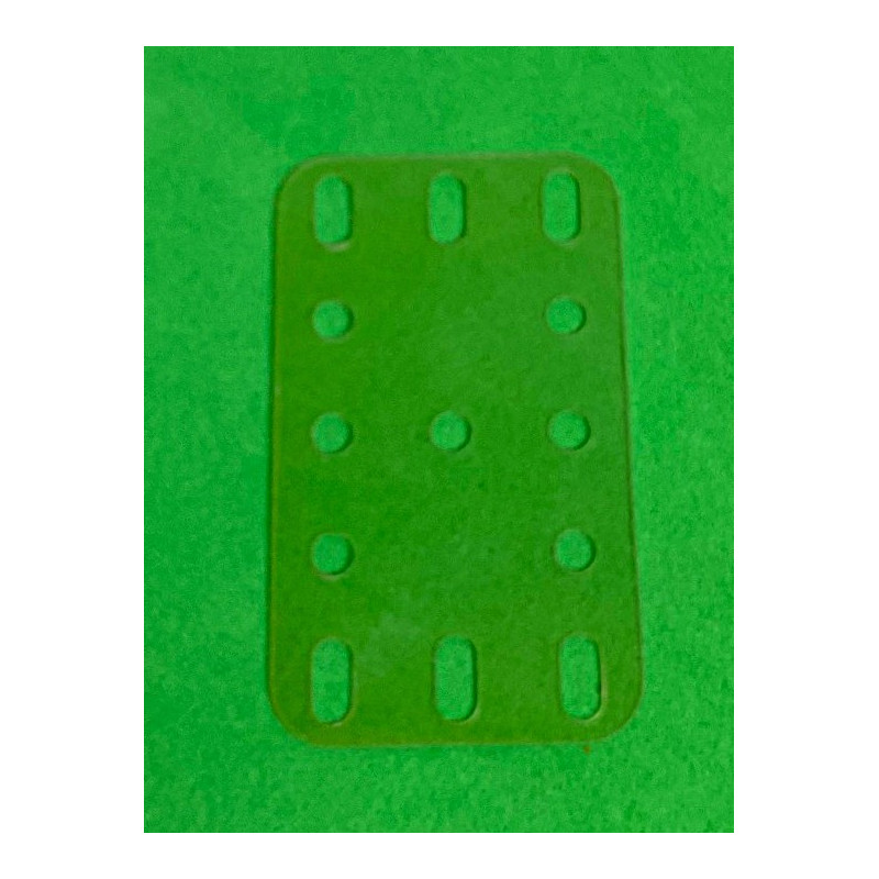 Plastic flexible plate 3x5h (40x60mm) Transparent, new with defects