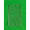 Plastic flexible plate 3x5h (40x60mm) Transparent