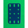Metal flexible plate 3x5h (40x60mm) petrol blue (pack of 5)