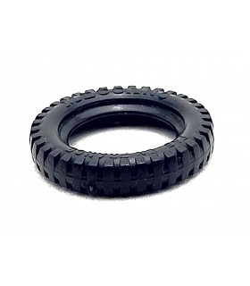 Pneu automobile øint 25mm noir (lot de 4)