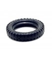 Pneu automobile øint 25mm noir (lot de 4)