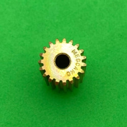 Pinion 19 th L.19 mm brass